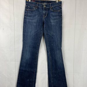 Citizens Of Humanity Blue Kelly Low Waist Bootcut Jeans Size 26